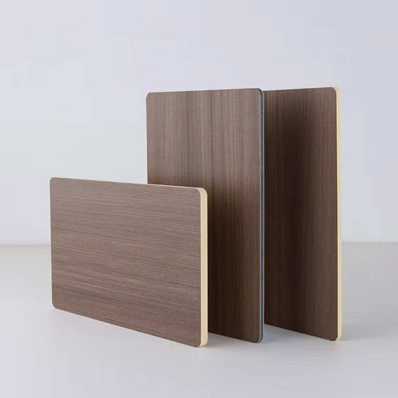 Panel Dinding Kristal Karbon Tekstur Kayu